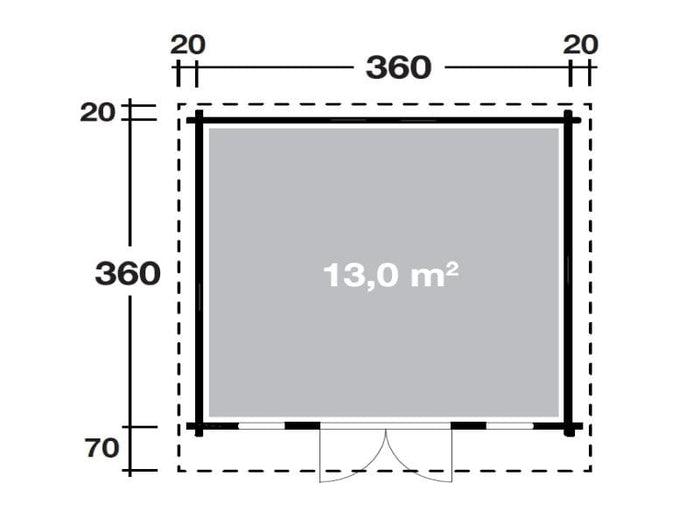 Wolff Finnhaus Pultdachhaus Trondheim 70-B XL