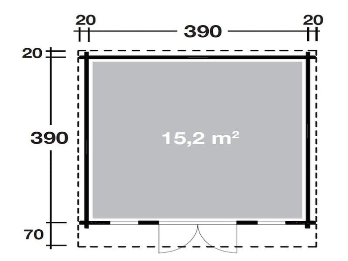 Wolff Finnhaus Pultdachhaus Trondheim 70-C XL
