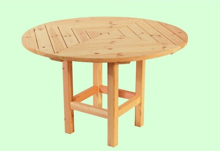 Wolff Finnhaus Runder Tisch für Kreta 6 und Palma