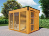 Wolff Finnhaus Sauna Paradiso 3x2 1-Raum, kiefer