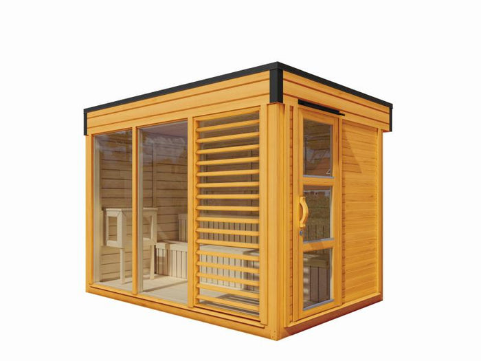 Wolff Finnhaus Sauna Paradiso 3x2 1-Raum, kiefer