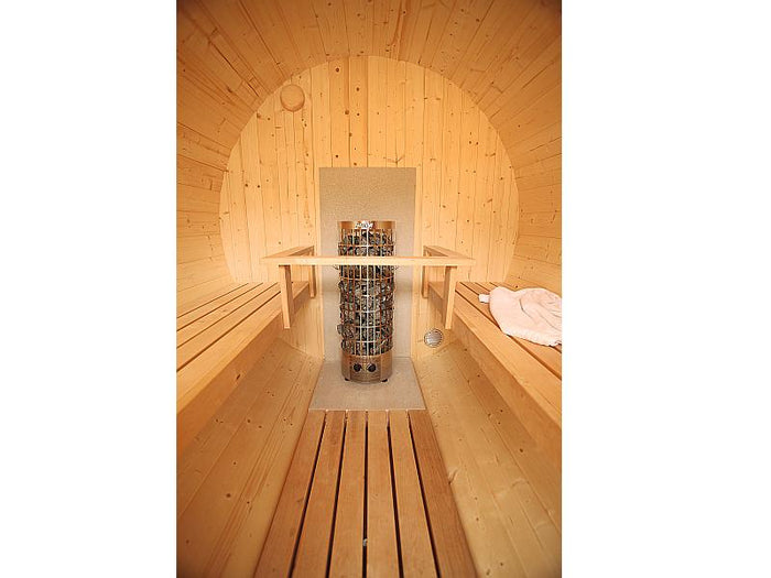Wolff Finnhaus Saunafass 250 als Bausatz
