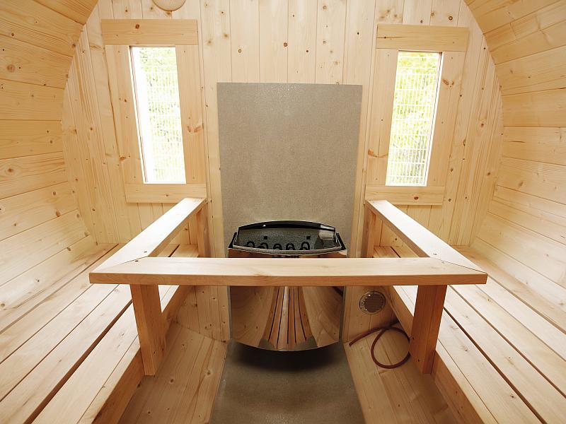 Wolff Finnhaus Saunafass 330 2- Raum als Bausatz