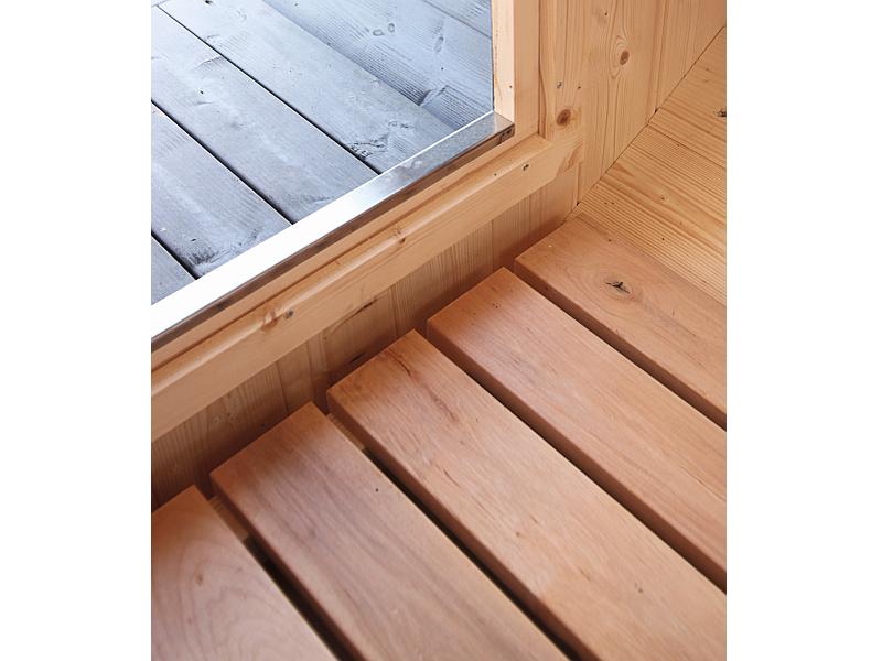 Wolff Finnhaus Saunafass 330 2- Raum als Bausatz