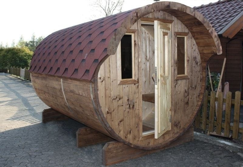 Wolff Finnhaus Saunafass 400 2-Raum