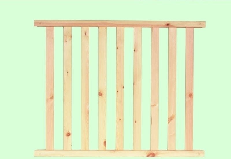 Wolff Finnhaus Wandelement Staketen Kreta 8- 7 Stück