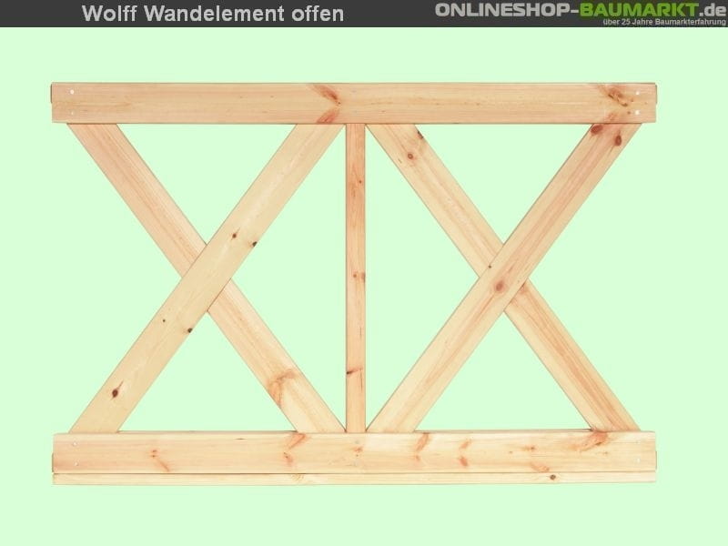 Wolff Finnhaus Wandelement X klein Kreta 8