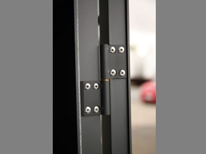 Wolff Finnhaus WPC-Haus Trend B grau mit Lounge