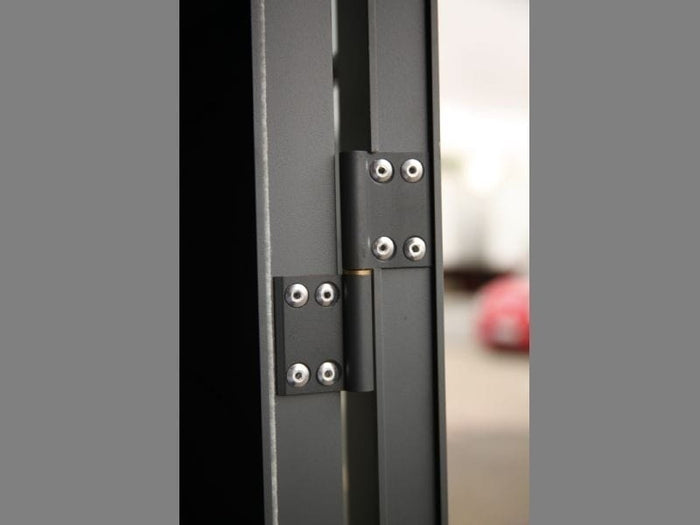 Wolff Finnhaus WPC-Haus Trend B grau mit Lounge