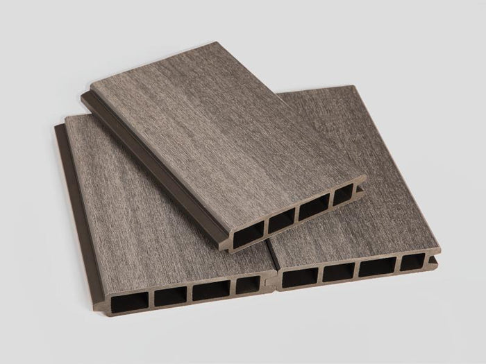 Wolff Finnhaus WPC-Haus Trend B grau