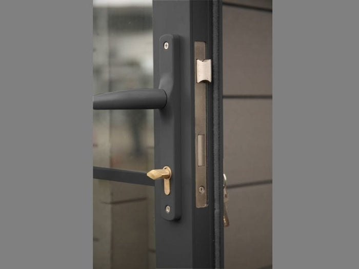 Wolff Finnhaus WPC-Haus Trend B grau