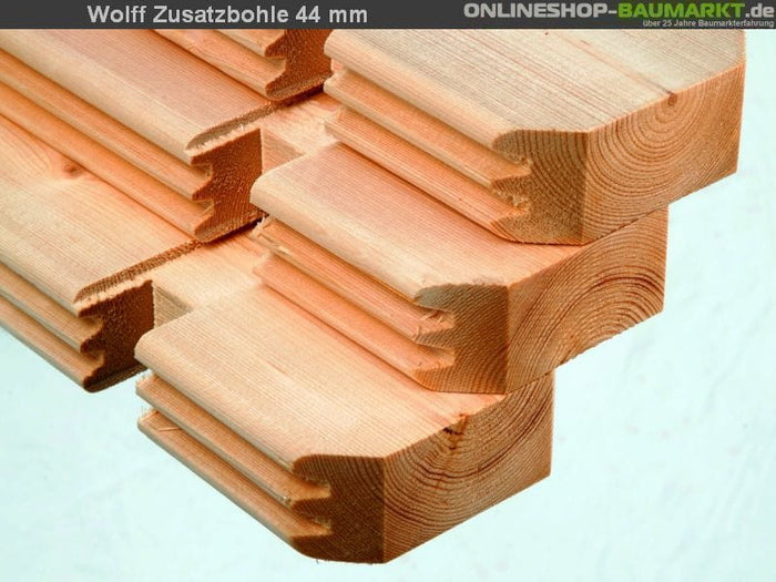 Wolff Finnhaus Zusatzbohle 44 mm je lfm.