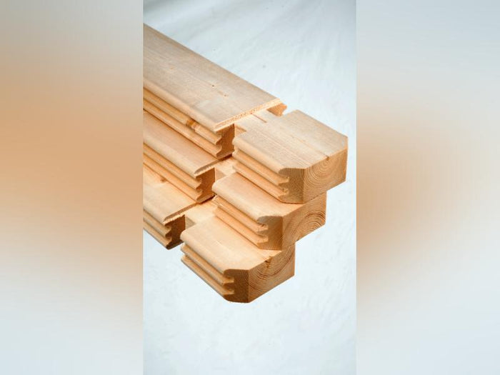 Wolff Pultdachhaus Amsterdam naturbelassen, inkl. Fußboden