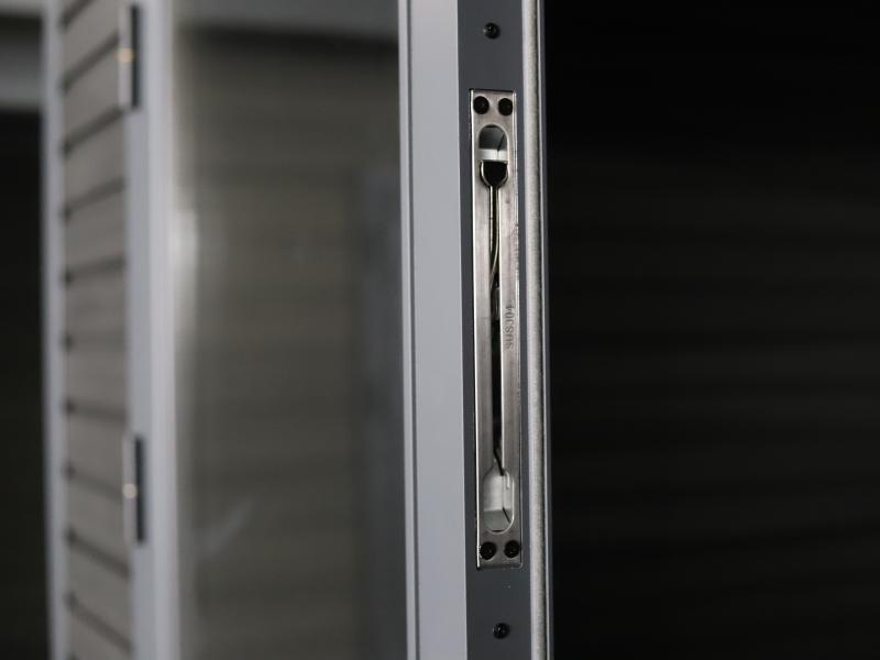 WPC Gartenhaus Linia 2824 inkl. Dachrinnen-Set, 2-farbig in Grau/Anthrazit