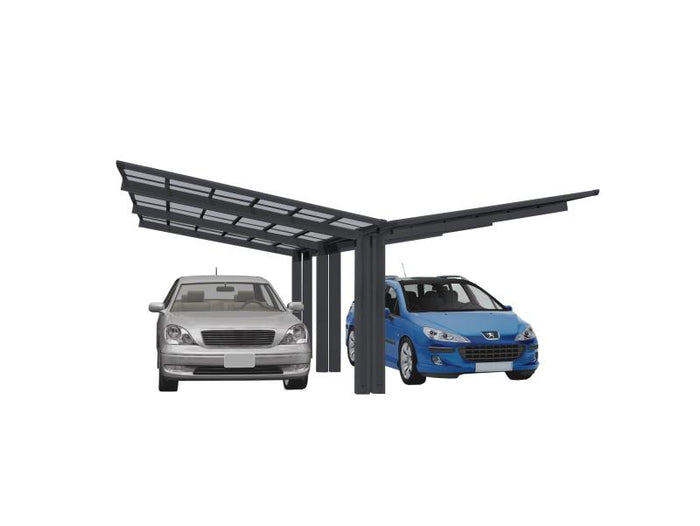 Ximax Aluminium Carport Linea Typ 110 Y-Ausführung Schwarz