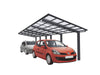 Ximax Aluminium Carport Portoforte Typ 110 Tandem Schwarz