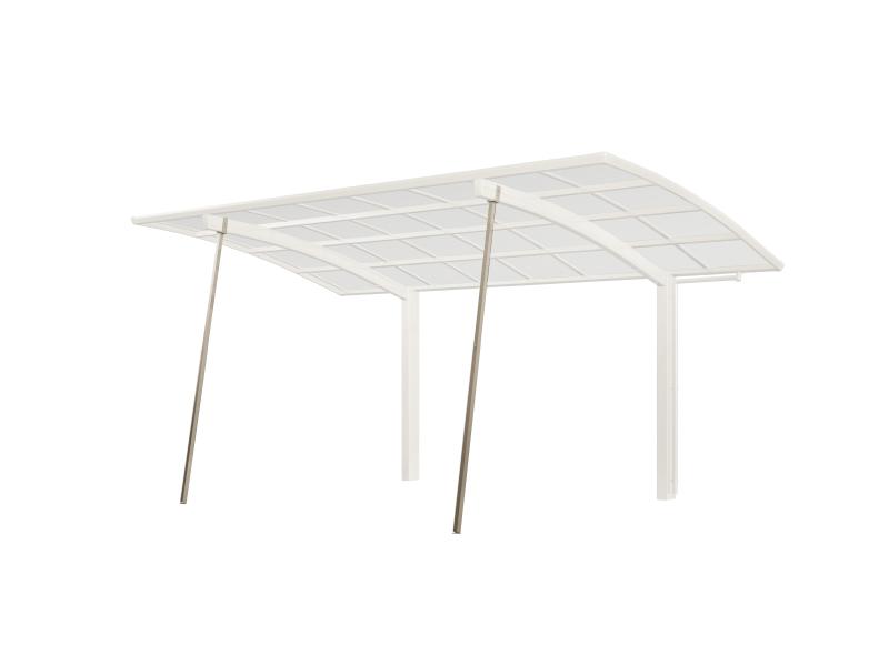 Ximax Carport Zubehör Stützstange Standard Edelstahl-Look