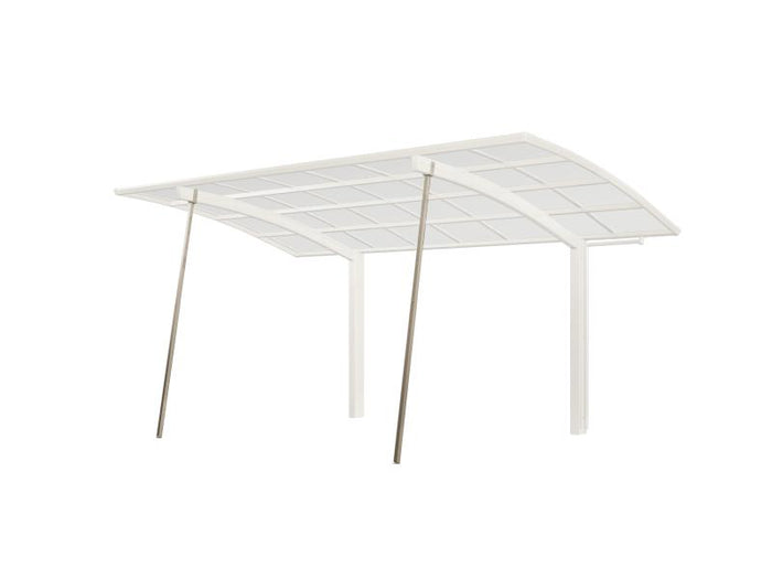 Ximax Carport Zubehör Stützstange Standard Edelstahl-Look