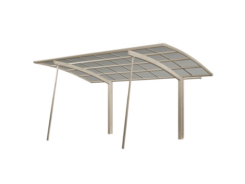 Ximax Carport Zubehör Stützstange Standard Edelstahl-Look