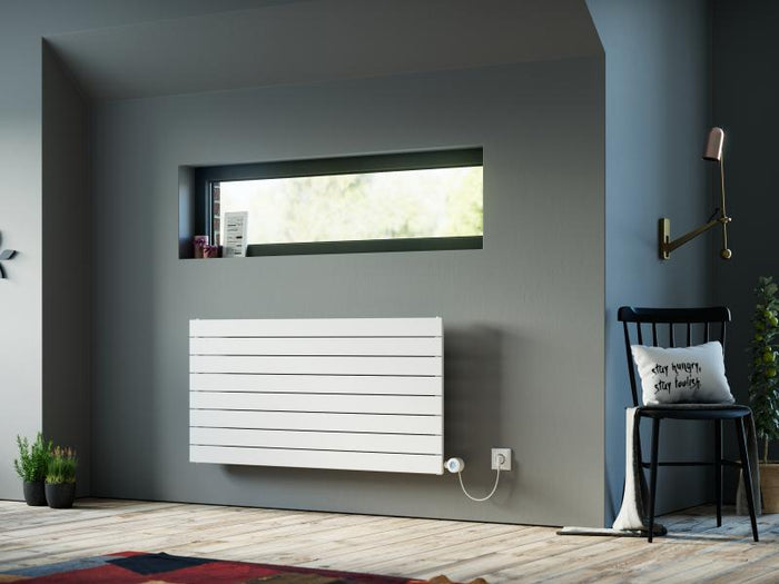 Ximax Elektrischer Raumheizkörper P1 horizontal Maß (B x T x H) 120 x 6,3 x 59,5 cm  900 Watt Weiß