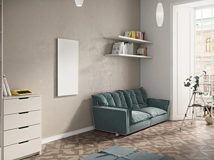 Ximax Infrarotheizung Aluminiumpaneel Maß (B x T x H) 120 x 2,5 x 60 cm  800 Watt Wandmontage Weiß