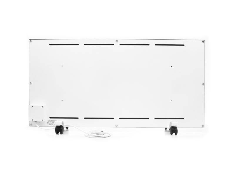 Ximax Infrarotheizung mobile Heizung inkl. Rollen und Raumthermostat Maß (B x T x H) 100 x 1,5 x 50