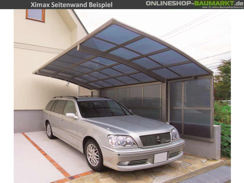 Ximax Seitenwand 491 x 49 cm Mattbraun