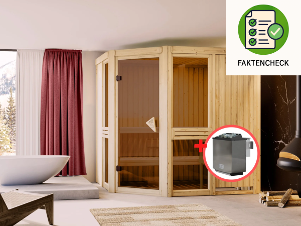 Faktencheck: Passt ein 4,5 kW Ofen zu meiner Wunschsauna?