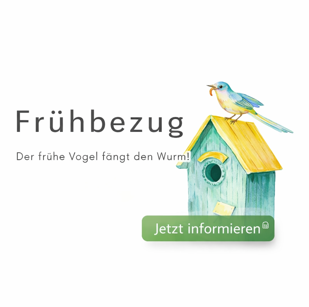 Tipps: Frühbezug –  Früh bestellen. Weniger zahlen. Pünktlich zum Frühling genießen.