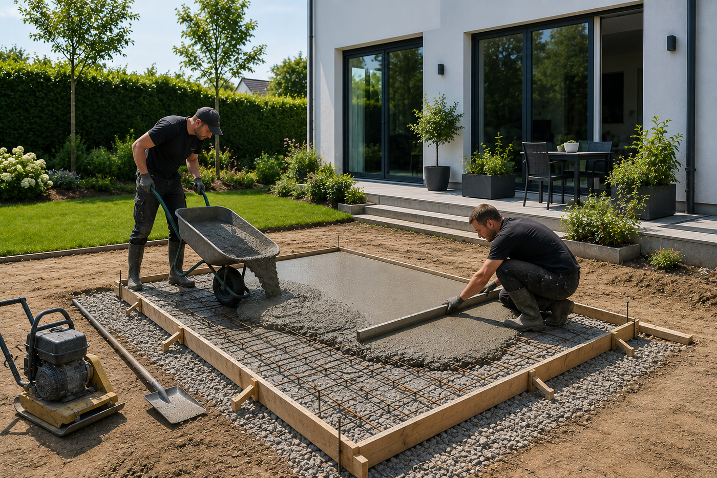 Fundamente im Überblick: Gartenhaus, Saunahaus, Pool & Carport richtig planen