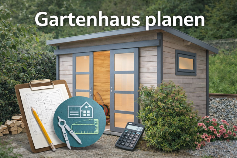 Gartenhaus planen: Der komplette Gartenhaus-Planer Schritt für Schritt