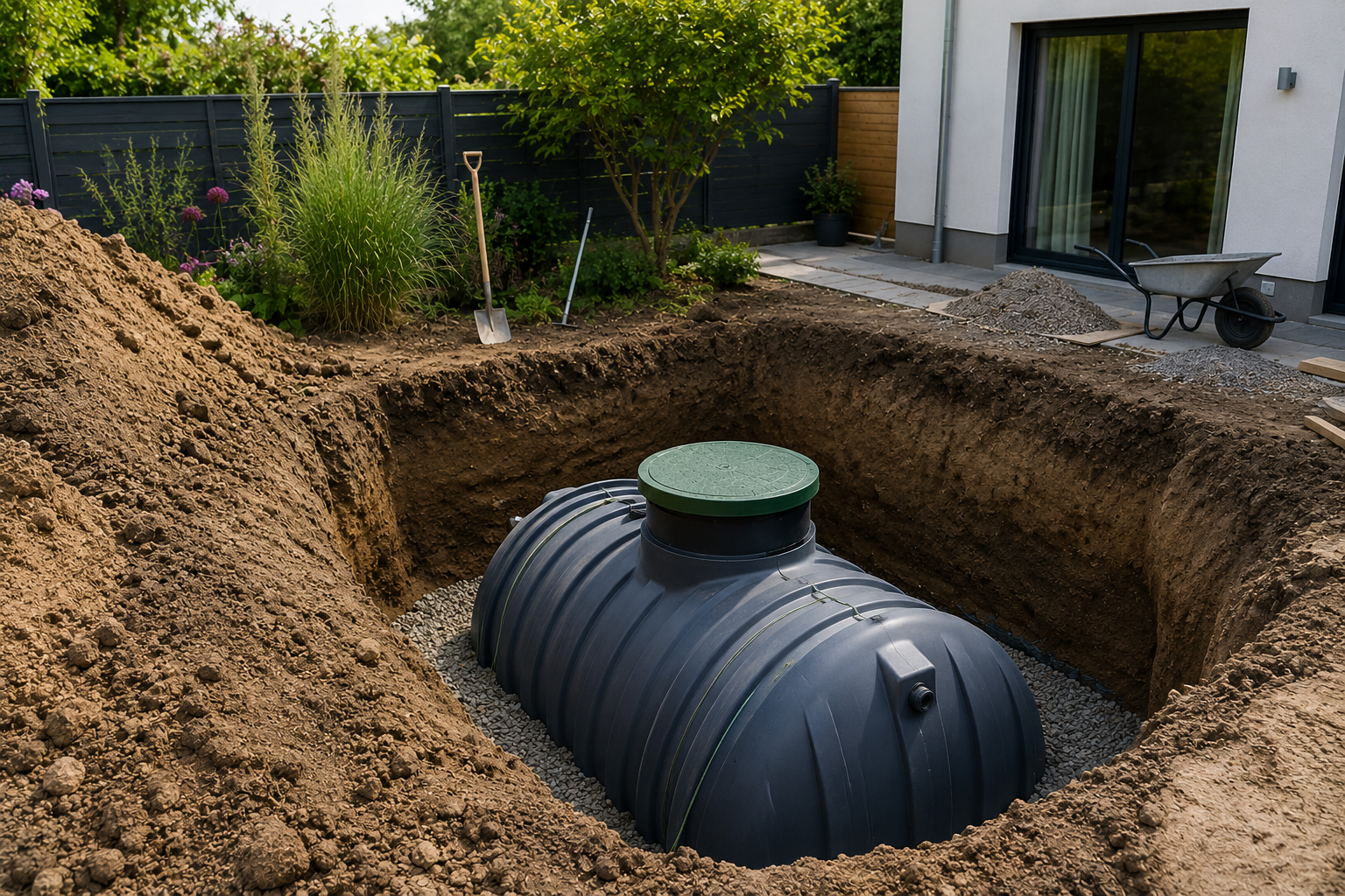 Zisterne planen: Größe, Einbau & Kosten – der komplette Ratgeber