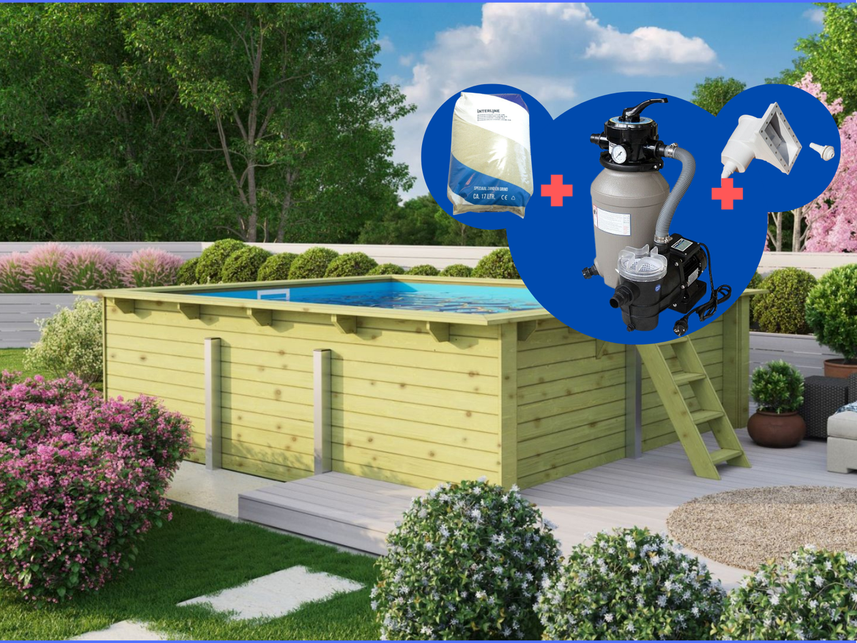 Karibu Pools inkl Gratis Filteranlage