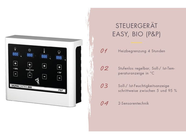 Karibu Steuergerätverkleidung für den Außenbereich, Naturbelassen