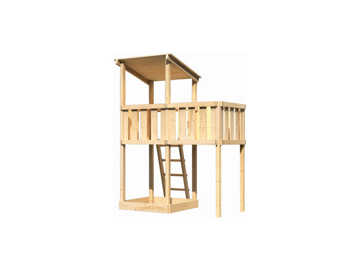 Karibu Spielturm Anna + Anbauplattform