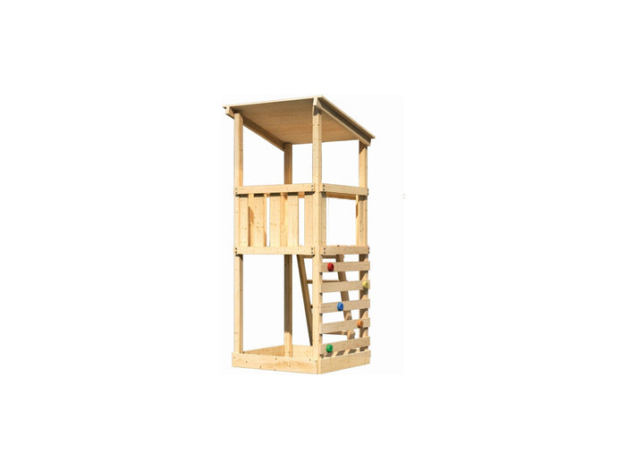 Karibu Spielturm Anna + Kletterwand