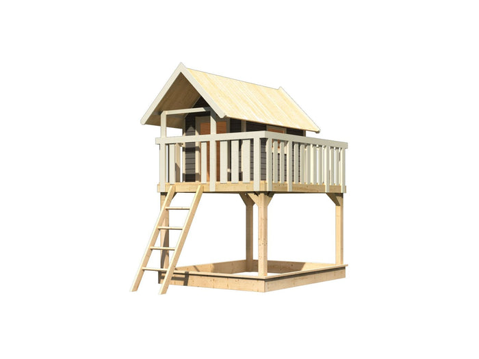 Karibu Stelzenhaus Fidel terragrau