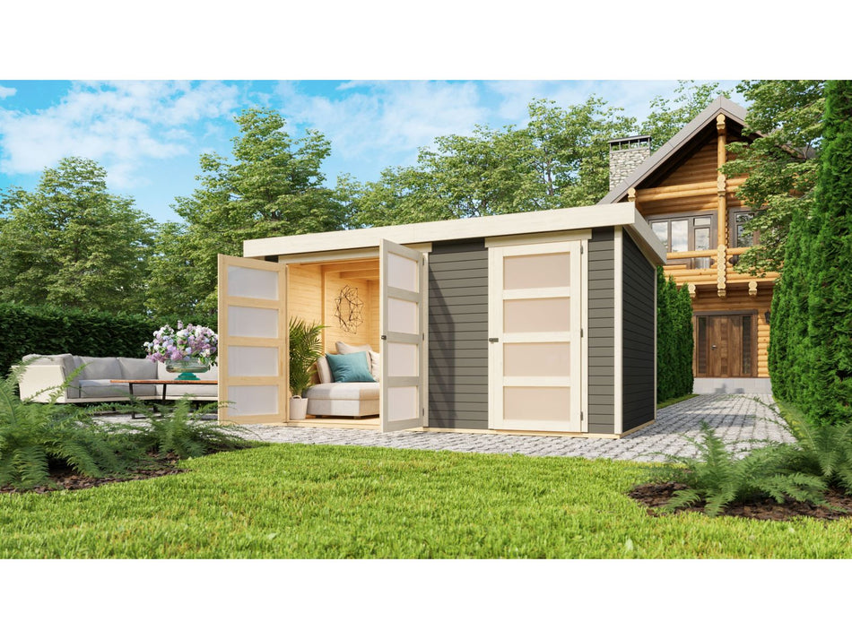 Karibu Systemhaus Mühlentrup 2 terragrau 19 mm
