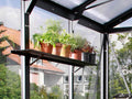 Vitavia Aluminium-Wandregal schwarz