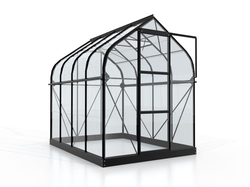 Vitavia Gewächshaus Orion 5000, 3mm ESG, Schwarz
