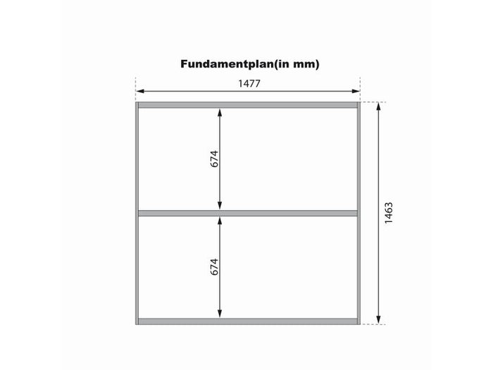 Karibu Fasssauna Quadro 1, inkl. 9 kW Bioofen ext. Steuerung - 38 mm
