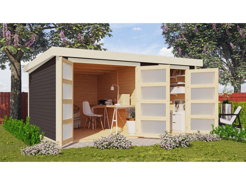 Karibu Systemhaus Mühlentrup 3 terragrau 19 mm