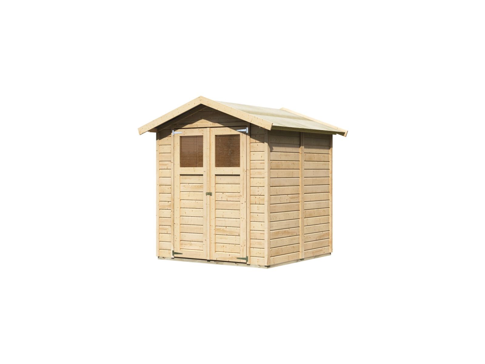 Karibu Gerätehaus Dahme 3 natur 14 mm