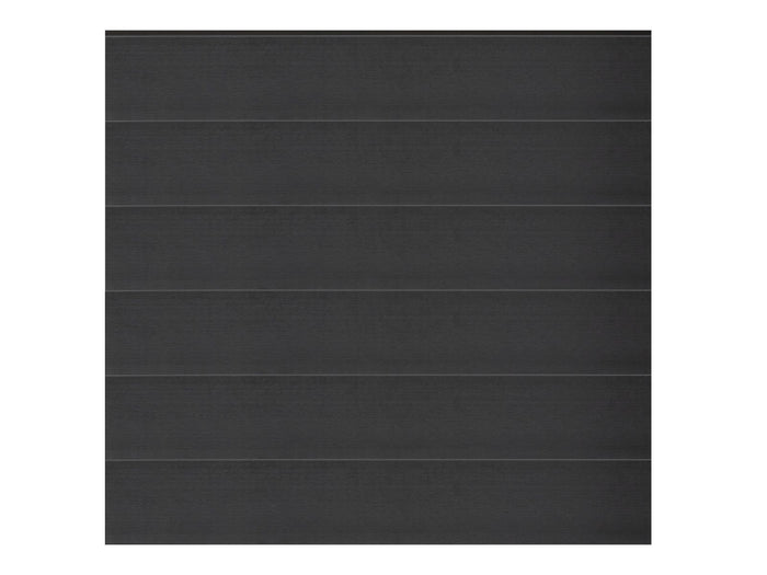 T&J WPC Zaun Elze Anbaufeld (Komplettset) – Anthrazit, Pfosten 270 cm