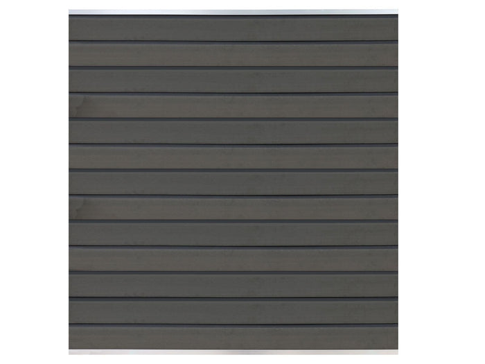 T&J WPC Zaun Set: Wollbach | Grau