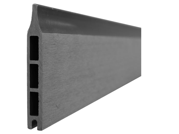 T&J WPC Zaun Set: Wollbach | Grau