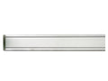 T&J Aluminium Zaunpfosten Eldena 265 cm, hell eloxiert
