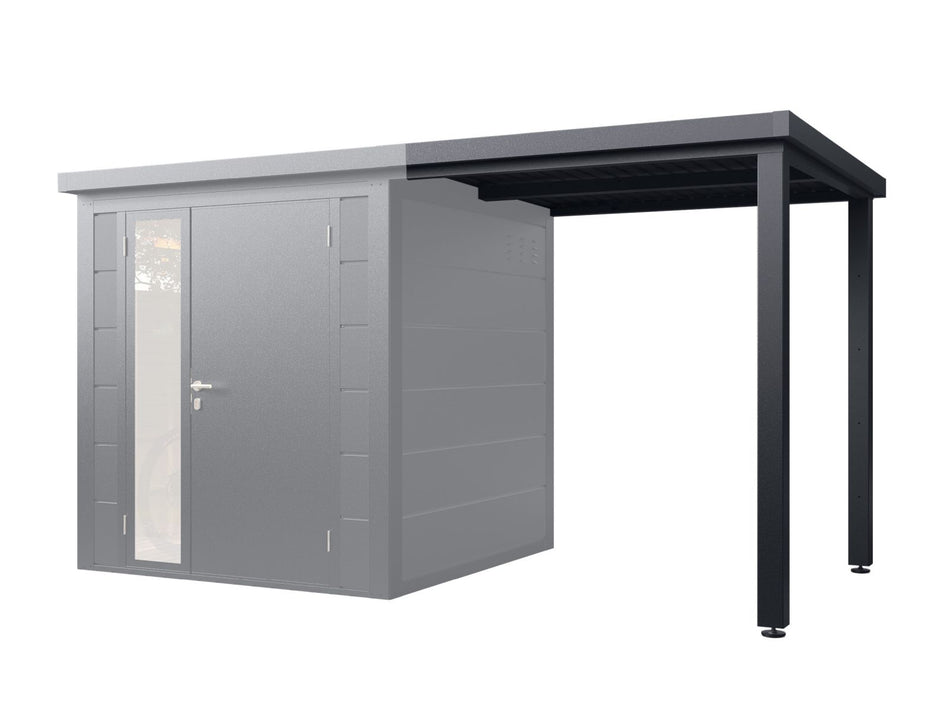 Wolff Finnhaus Metall-Terrasse 2020, Anthrazit