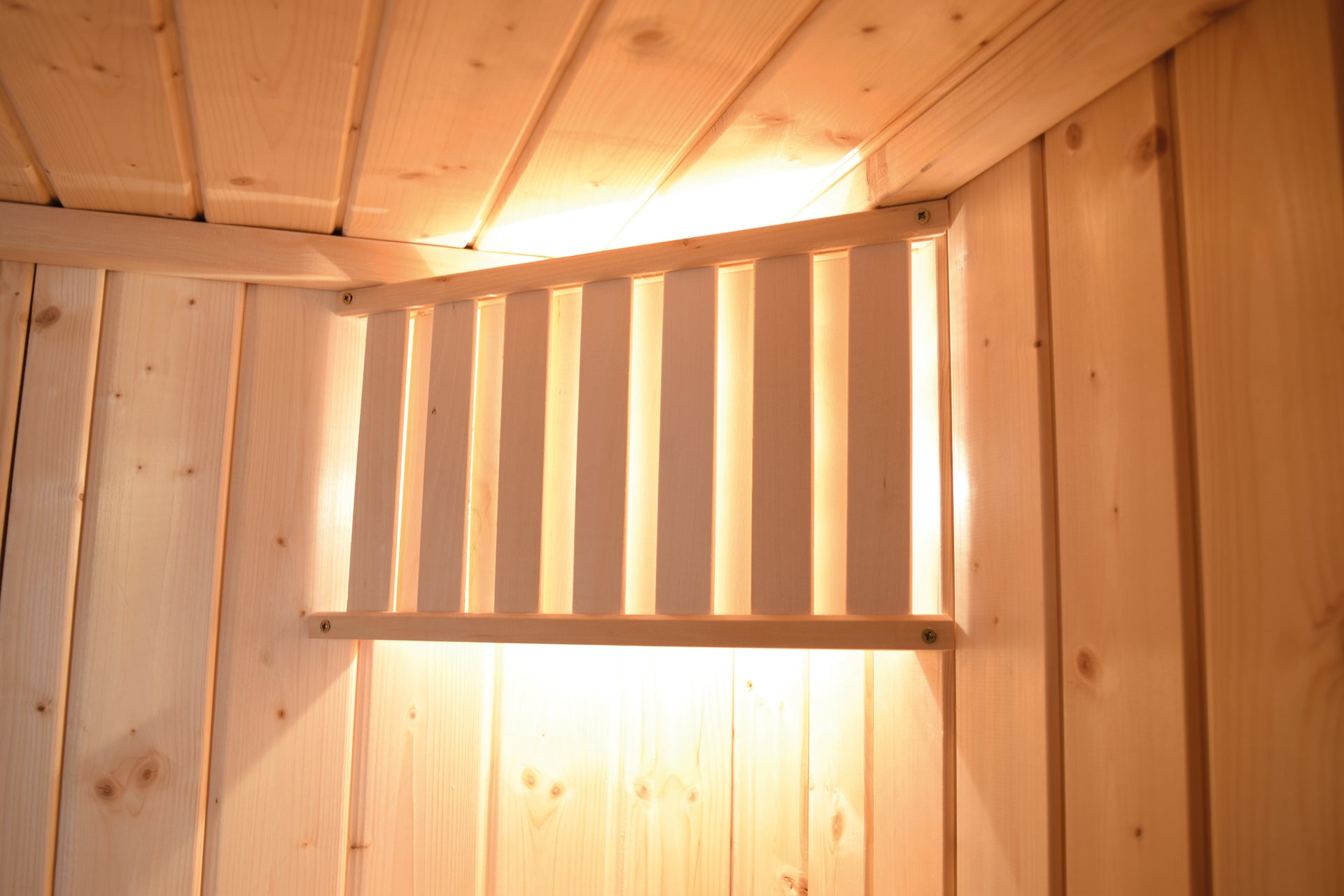 Weka Massivholzsauna Turku 1 GTF, inkl. 9 kW Ofen Kompakt integr. Steuerung