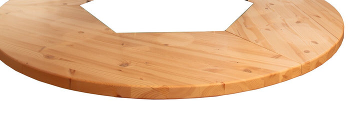 Wolff Finnhaus Runder Holztisch für Grillkota